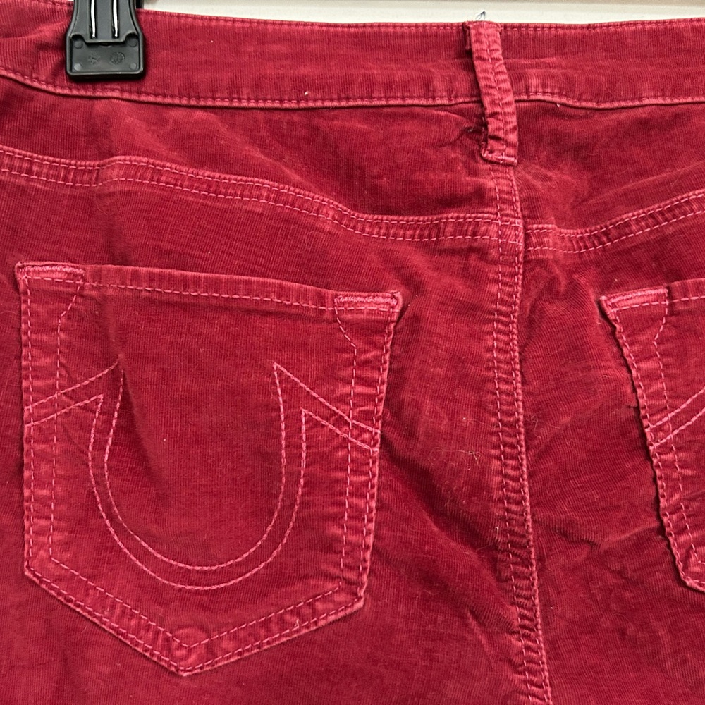 Red Velvet Jeggings.
